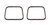 Rectangular Metal Handle
