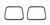 Rectangular Metal Handle