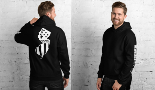 NJRC Unisex Hoodie (Back & Left Sleeve)