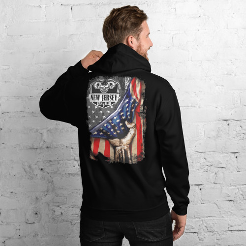 NJRC Flag Unisex Hoodie (BACK ONLY)