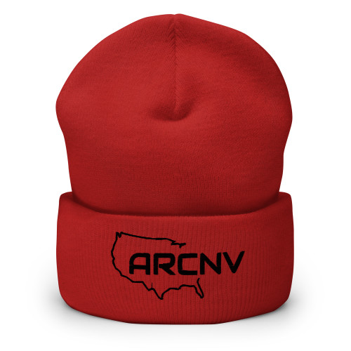 ARC NV Cuffed Beanie (Black Logo)