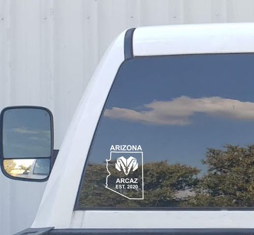 Arizona Ram Club (AZRC) Small Decal