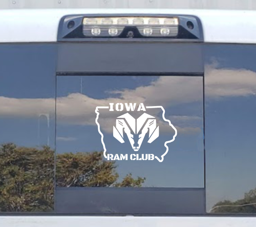 Iowa Ram Club (ARCIA) Rambot Decal