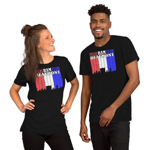 TRC Beaumont Skyline-RWB Unisex T-Shirt (Front Only)