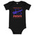 Protected By - Baby Short Sleeve One Piece 2 (Front Only)