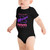 Protected By - Baby Short Sleeve One Piece 1 (Front Only)