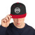 ARCVT Circle Logo - White Thread - Snapback Hat
