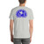Cen Cal Hawk Blue Logo Unisex T-Shirt (Front & Back) 