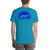 Cen Cal Mountain Lion Blue Logo Unisex T-Shirt (Front & Back) 