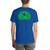 Cen Cal Hawk Green Logo Unisex T-Shirt (Front & Back) 