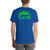 Cen Cal Mountain Lion Green Logo Unisex T-Shirt (Front & Back)
