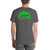 Cen Cal Mountain Lion Green Logo Unisex T-Shirt (Front & Back)