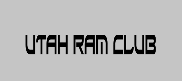 Utah Ram Club Windshield Pillar 