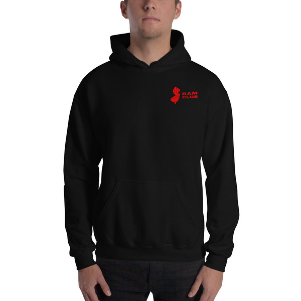 Red Truck back Unisex Hoodie (Front & Back)