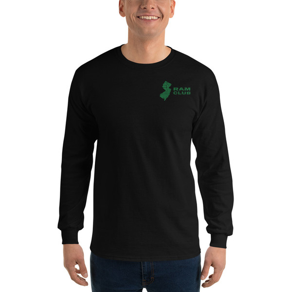 Green Truck Back Long Sleeve Shirt (Front & Back)