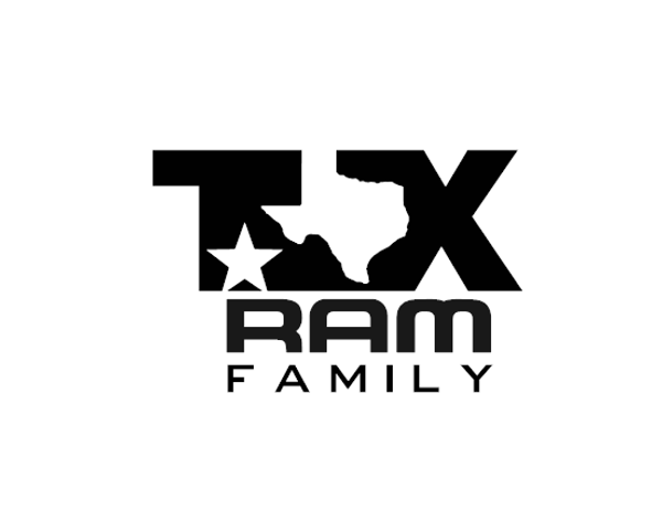 TEXAS Texas Star Ramily Decal (8.5W x 5.5H)
