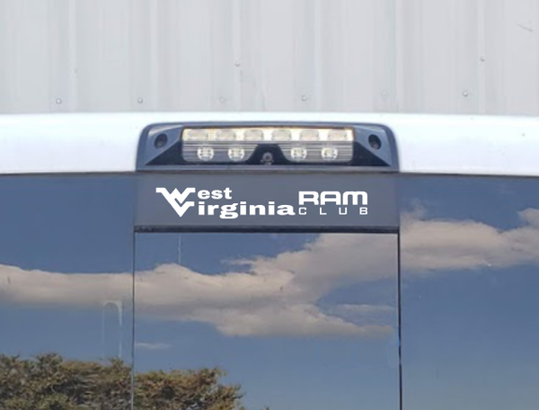 West Virginia Ram Club (WVRC) Medium Decal