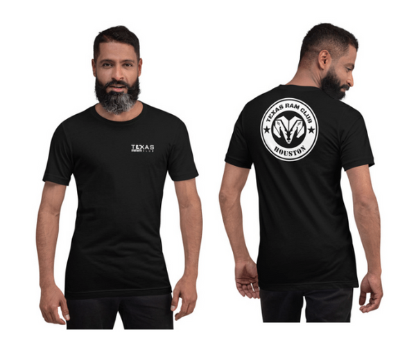 TRCHTX Circle Logo Unisex t-shirt (Front and Back)