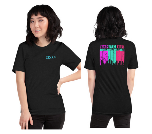 TRCHTX City Back Unisex t-shirt (Front & Back)