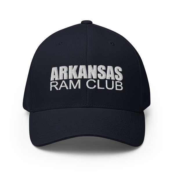 Arkansas Ram Club Flex Fit Hat