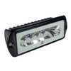 Lumitec Capri2 - Flush Mount LED Flood Light - Black Housing - 2-Color White\/Blue Dimming [101186]