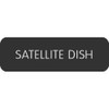 Blue Sea Large Format Label - "Satellite Dish" [8063-0372]