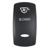 Pacer Actuator - 'BLOWER' f\/V Series Contura Switches - Black - Laser Etched (Top\/Bottom Light) [EV2LE-BLWR]