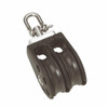 Barton Size 1 30mm Plain Bearing Pulley Block Double w\/Swivel [N01230]