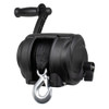 Powerwinch Premier Series Winch 2000lb, 8", Crank Arm - Carbon Black [21300-W-2000-8-B-R]
