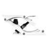 Shockwave S5-AL Suspension Base - White [SW-07823-W]