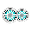 JL Audio M200 Marine Speakers 7.7" w\/LED  White Sport Grille [010-04757-00]