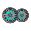 JL Audio M200 Marine Speakers 7.7" w\/LED  Grey Sport Grille [010-04757-01]