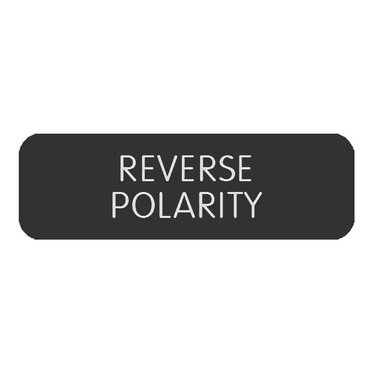 Blue SeaLarge Format Label - "Reverse Polarity" [8063-0360]