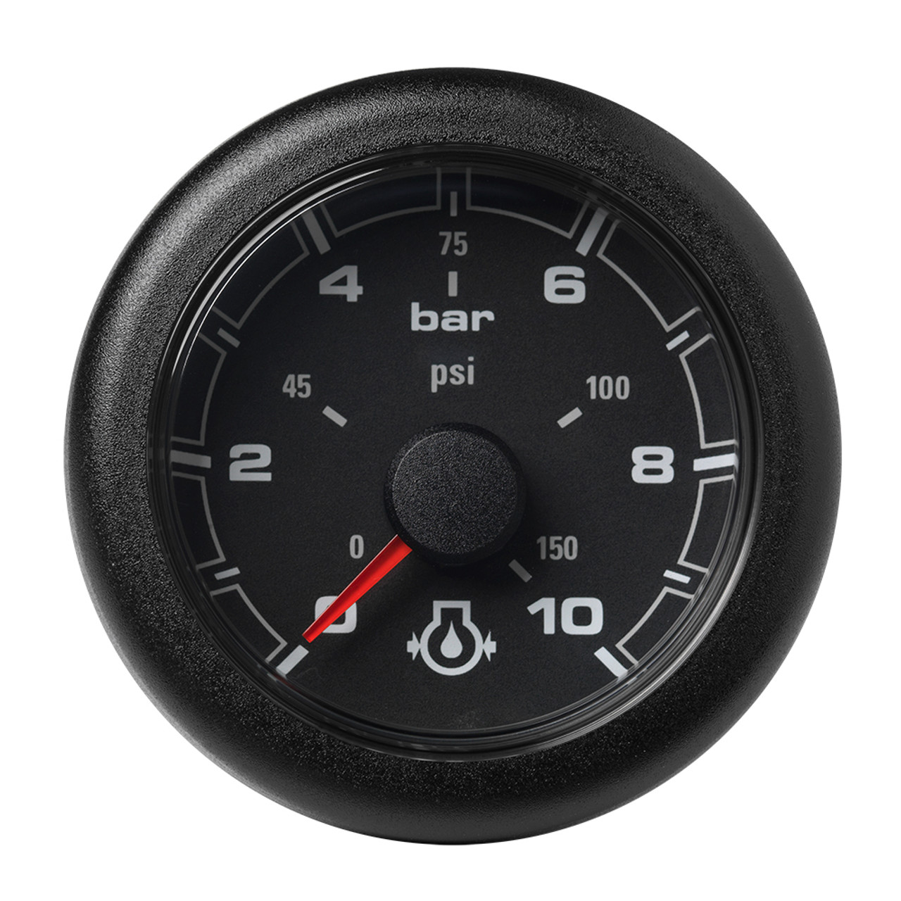VDO Marine 2-1\/16" (52MM) OceanLink Engine Oil Pressure - Black Dial  Bezel [A2C1066000001]
