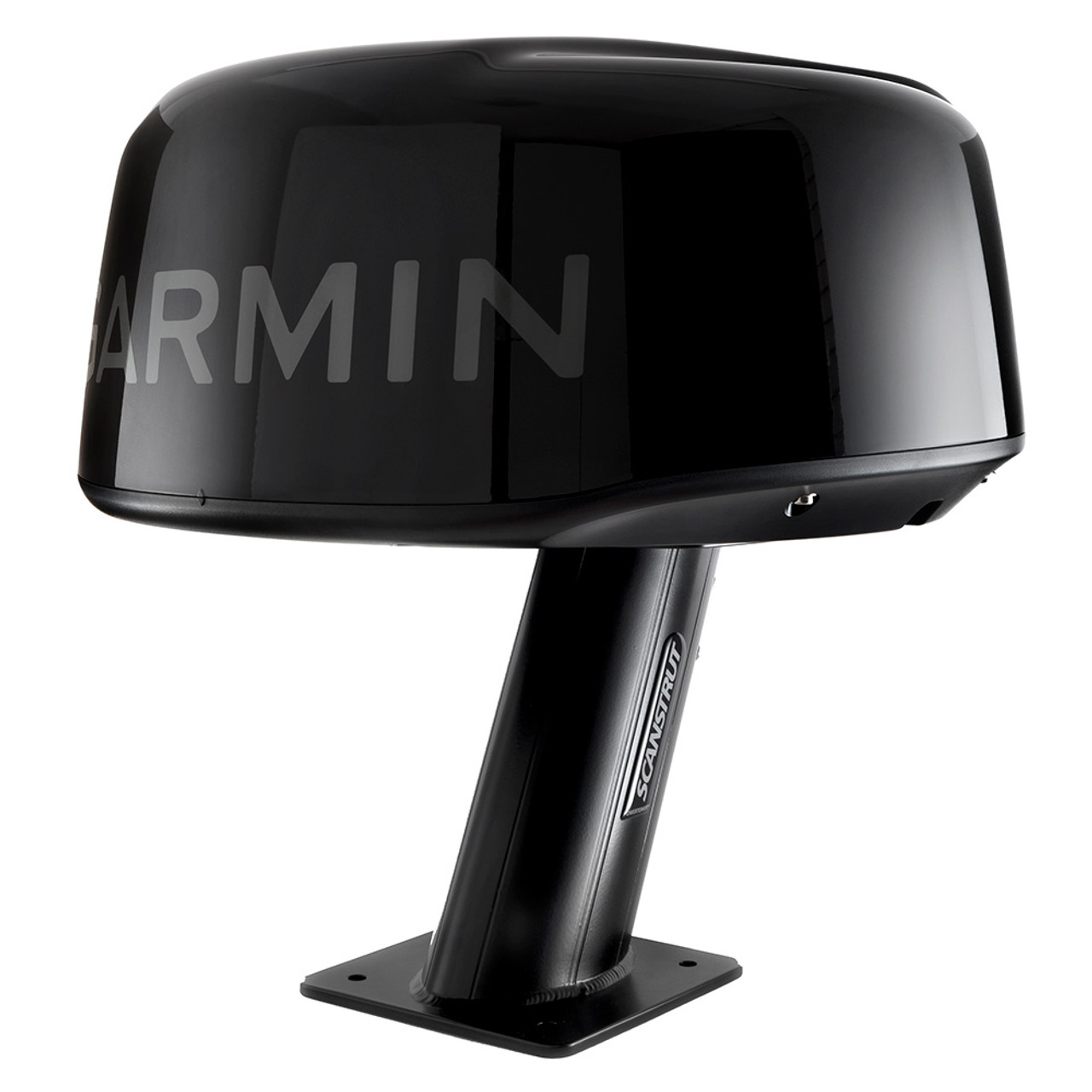 Scanstrut PowerTower 10" Aluminum 2kW\/4kW Raymarine, Garmin, Navico Aft Lean - Black [APT-250-01-BLK]