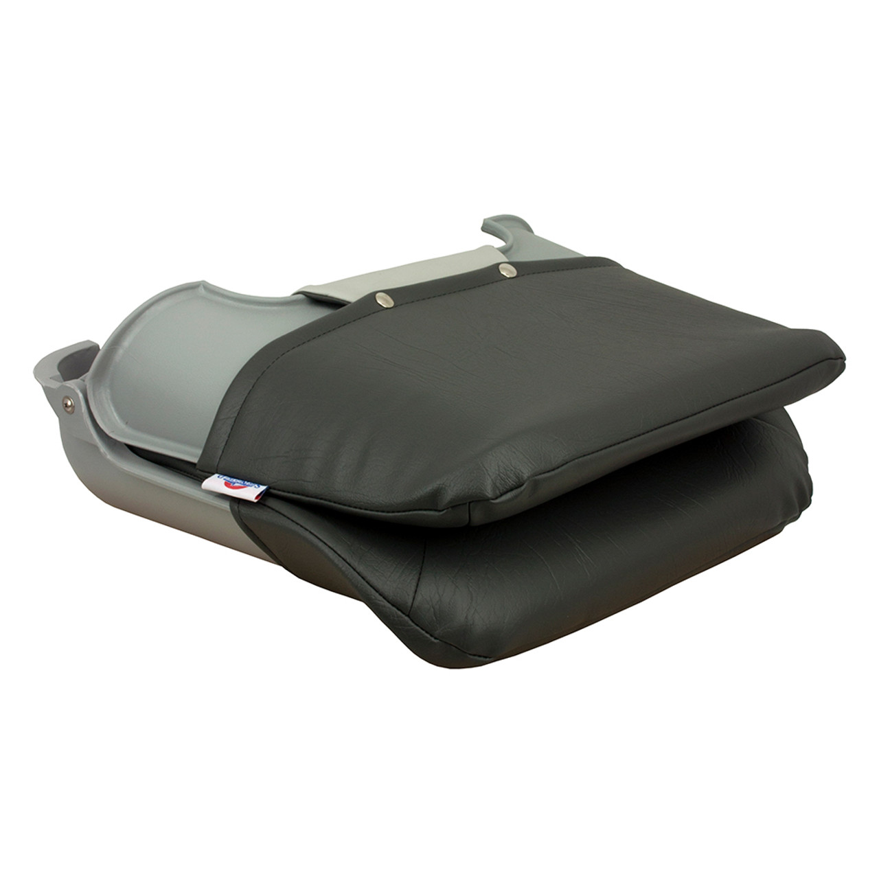 Springfield Skipper Standard Folding Seat - Grey\/Charcoal [1061017]