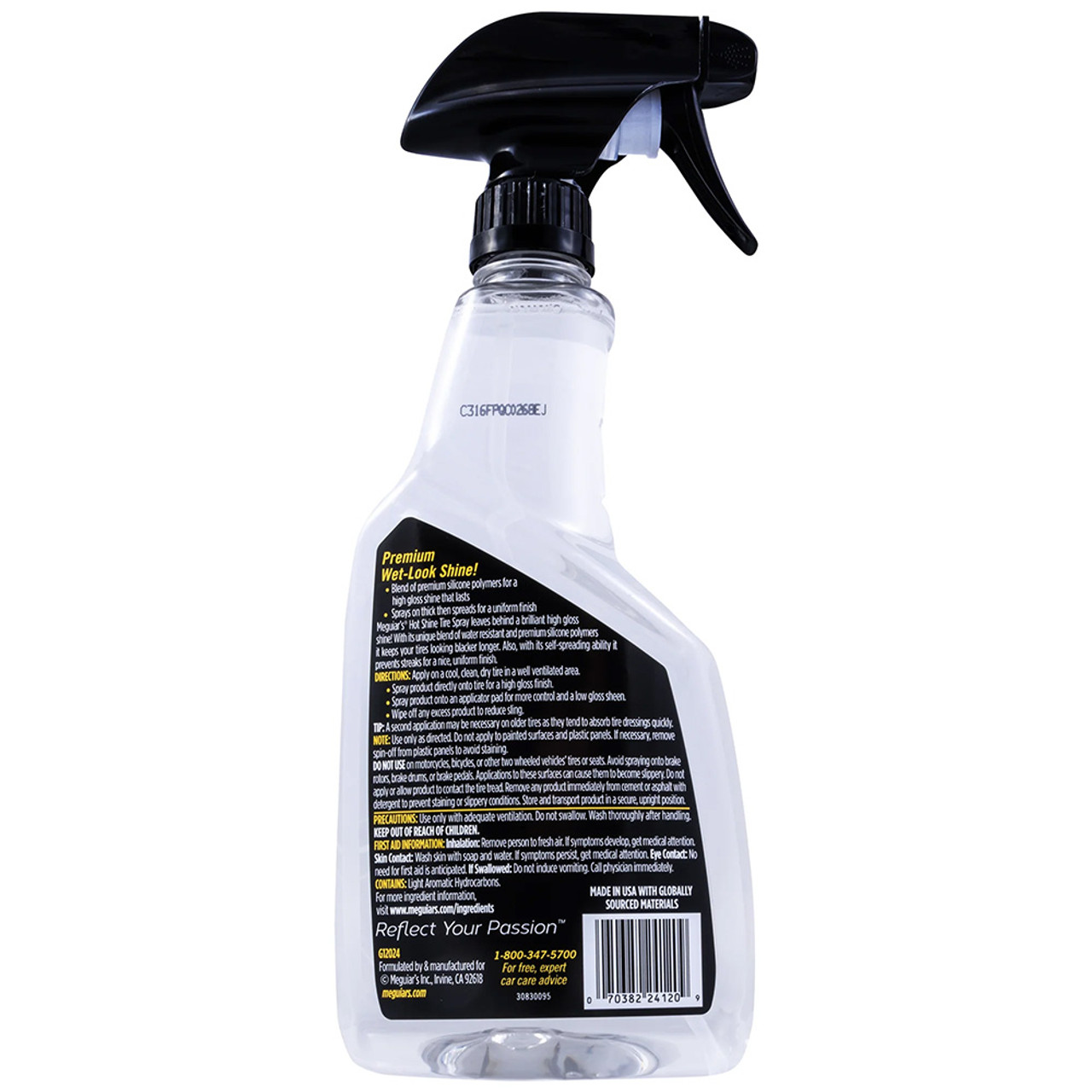 Meguiar's Hot Shine Tire Spray - 24oz [G12024]