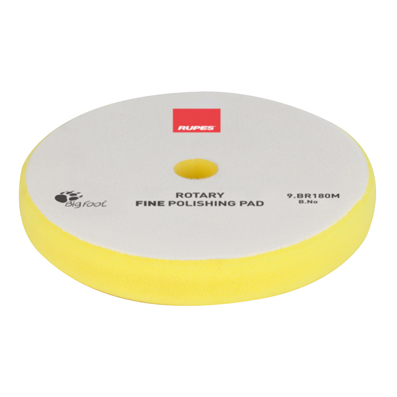 RUPES Rotary Fine Polishing Foam Pad 155\/160mm - Yellow [9.BR180M]