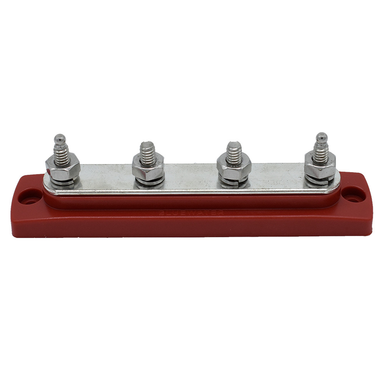 Bluewater Common Stud Busbar 4 Gang - Red [312303-B-025]
