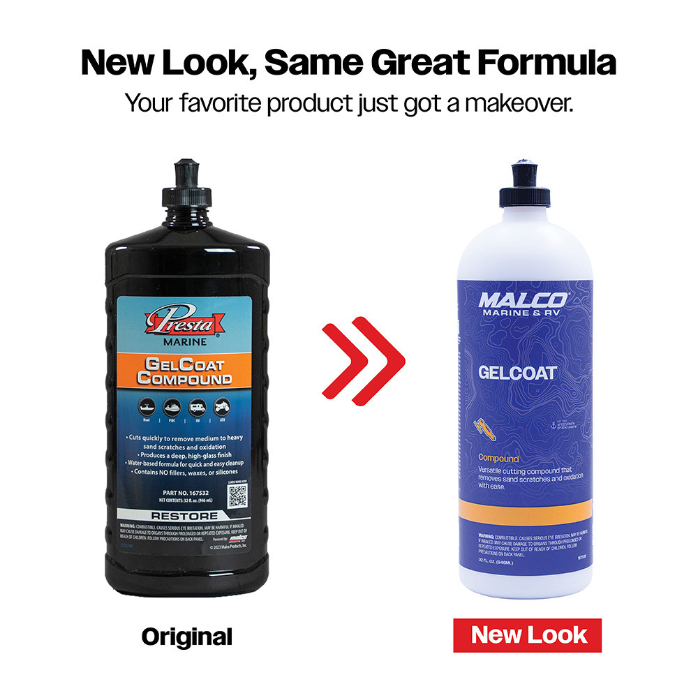 Malco Gel Coat Compound - 32oz [167532]