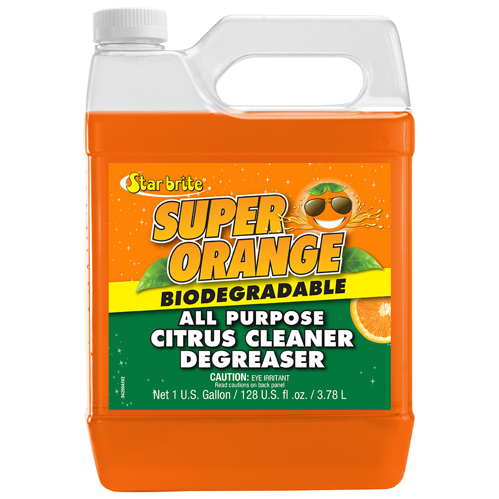 Star brite Super Orange All Purpose Citrus Cleaner Degreaser - 1 Gallon [94200]