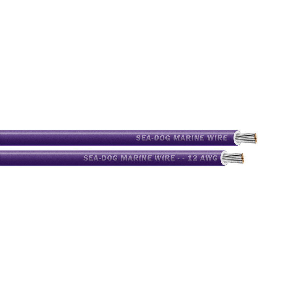 Sea-Dog 12 AWG Purple Primary Wire - 100' [8012102]