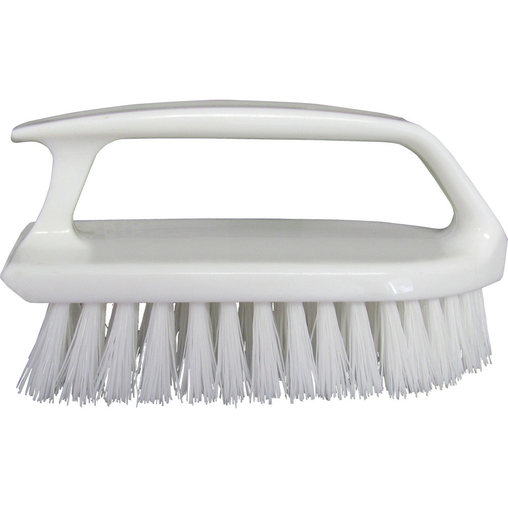 Star brite Heavy-Duty Hand Scrub Brush - 6" Stiff Bristle Cleaning Tool [40027]