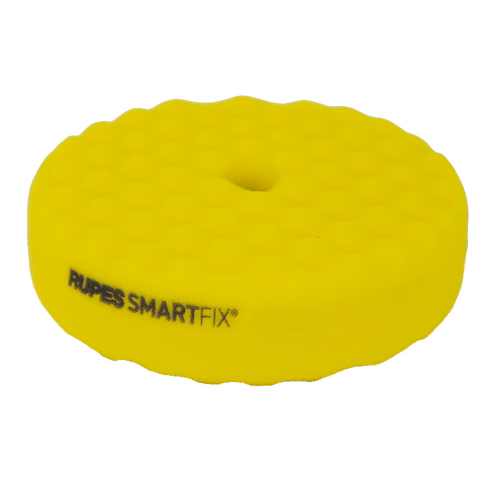 RUPES SMARTFIX Double-Sided Fine Foam Pad - 180mm - Yellow [9.DSF180MM]
