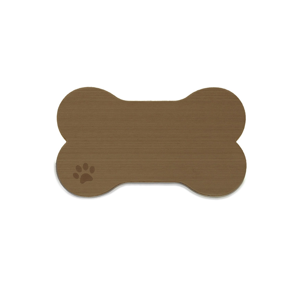 SeaDek Dog Bowl Mat - Cappuccino\/Black - Small - 12" x 21" [62713-91090]