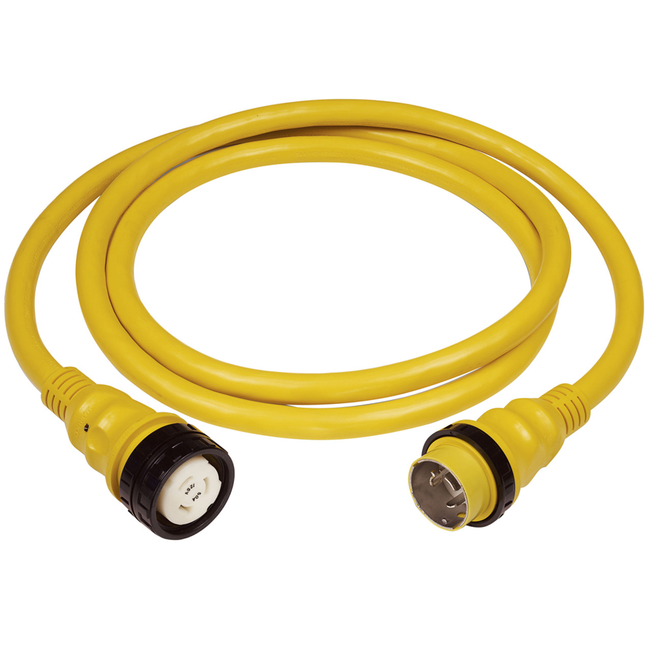 Marinco 50A 125V Shore Power Cable - 50' - Yellow [6153SPP]