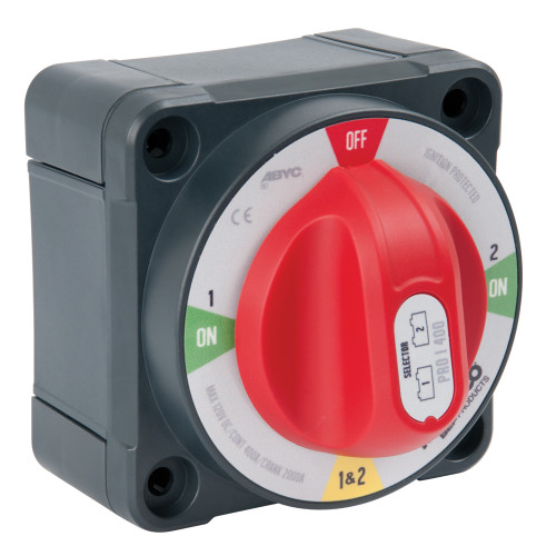 BEP Pro Installer 400A Selector w\/Field Disconnect Battery Switch - MC10 [771-SFD]