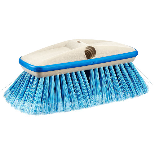 Star brite Deluxe Medium Blue Wash 8" Brush Head w\/Bumper - Dual Connections [40162]