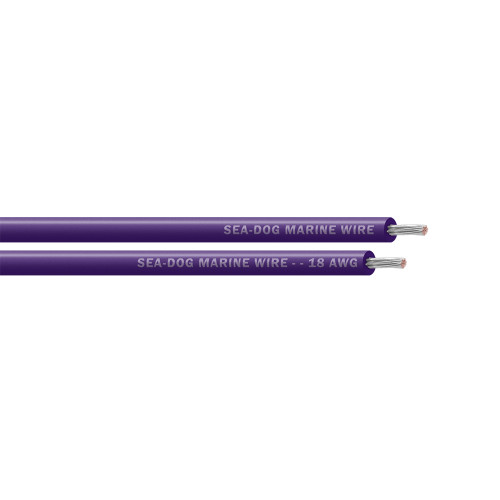 Sea-Dog 18 AWG Purple Primary Wire - 25' [8018100]