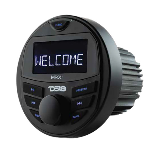 DS18 Marine Stereo w\/AM\/FM\/BT- 1 Zone [MRX1]